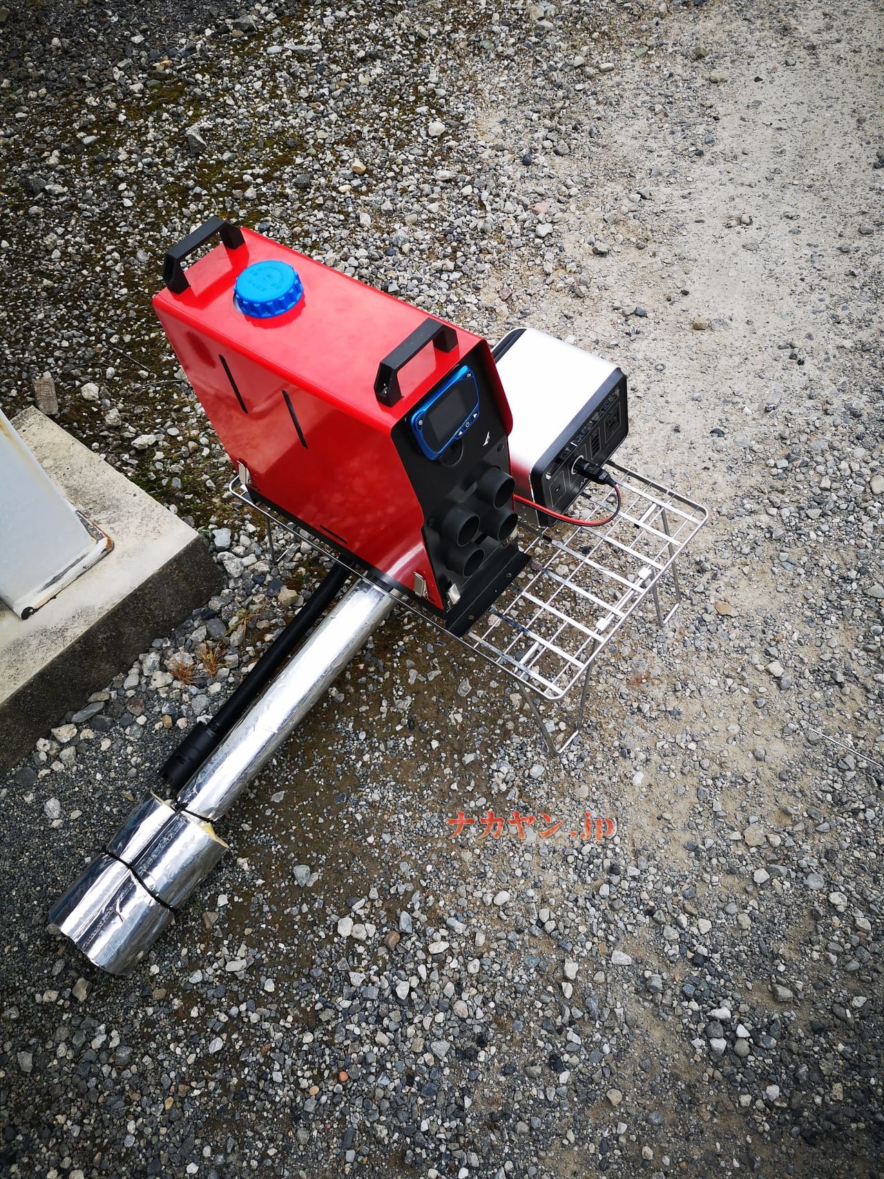 FFファンヒーター12V24vで駆動する燃料式のヒーター FFファン