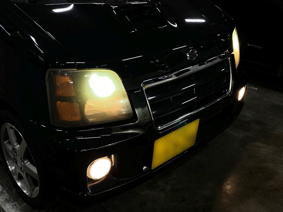 19 ワゴンR/MC22S ヘッドライト左右/ランプ 654(スズキ用)｜売買され
