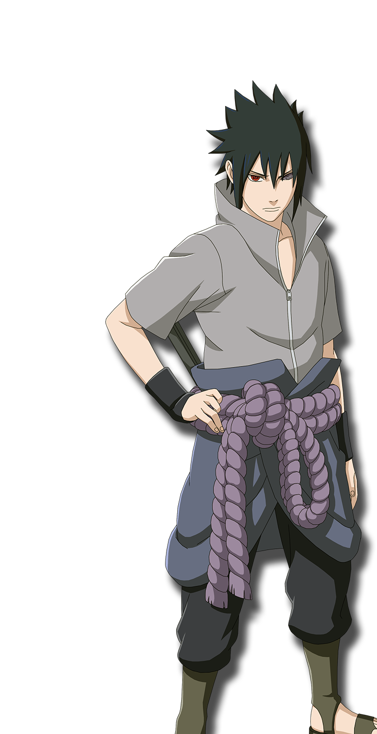 複製原画 NARUTO うちはサスケ キャラファイングラフ セル画 写輪眼