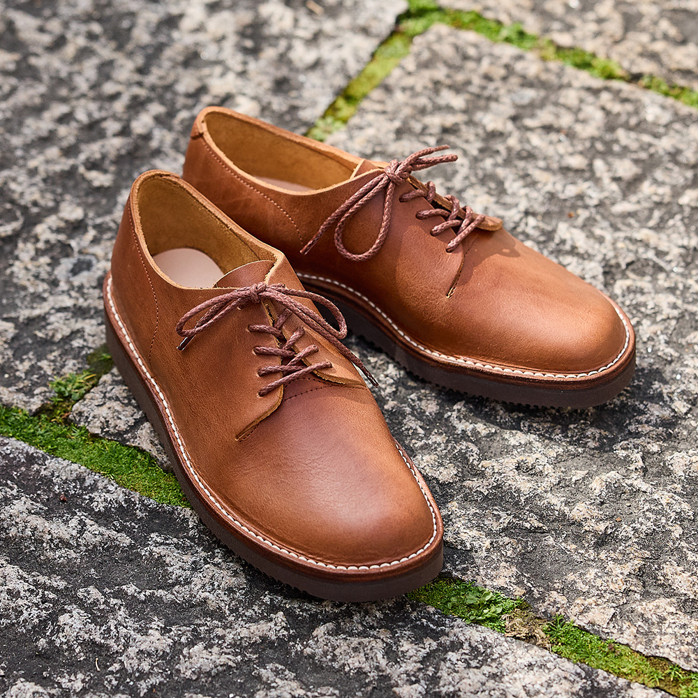 一枚革ダービー | 奈良の靴 − KOTOKA などの革靴