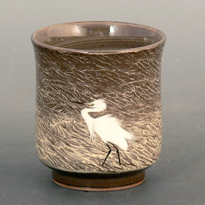 横石臥牛現川焼の伝統 重要無形文化財 十三代横石