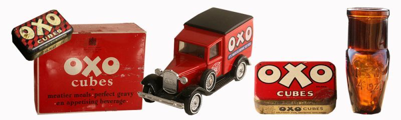 イギリスの有名なスープキューブ ブランドOXO(オクソ)缶【なららん