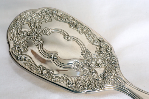 イギリス〉1950年代アンティークシルバーブラシセット 海外