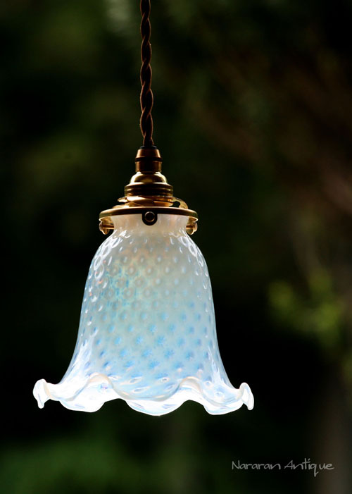 美品☆フェントン、ヴァセリンガラス、イエローオパールセント、ベース