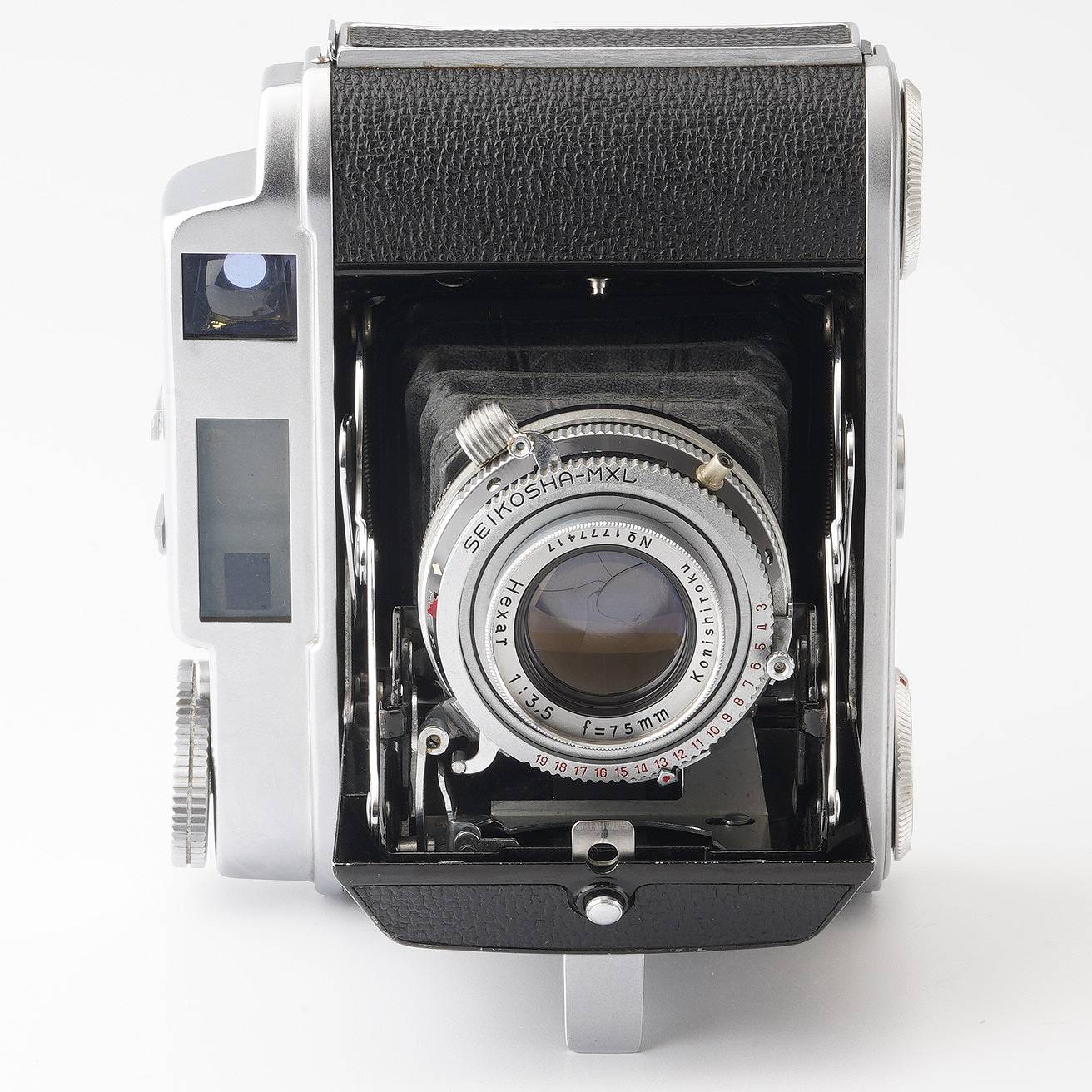 小西六 Konishiroku Pearl IV Hexer 75mm F3.5