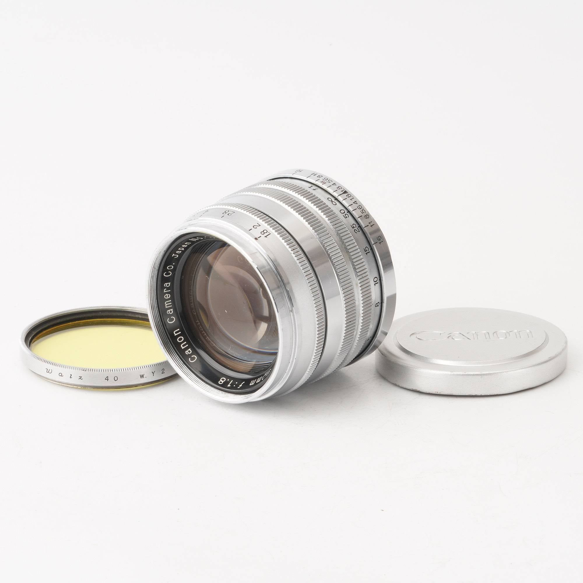 Canon キャノン 50mm F/1.8 Leica Lマウントレンズ