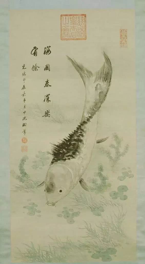 中国 掛軸 清朝 工芸品 宮廷 画家 中国 掛軸 清朝 工芸品 宮廷 画家