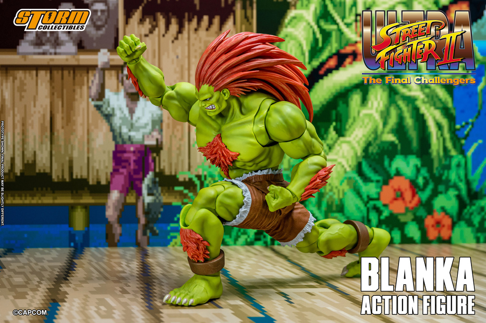 ULTRA STREET FIGHTER II THE FINAL CHALLENGERS – BLANKA Action