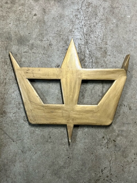 お宝）旧木造校舎時代の校章｜長者中ブログ