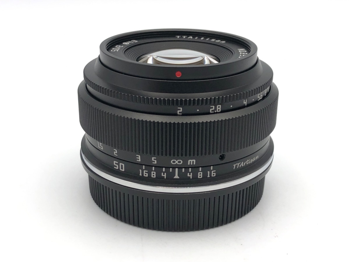 中古：A(美品)】銘匠光学 TTArtisan 50mm f/2 Lマウント用 ブラック