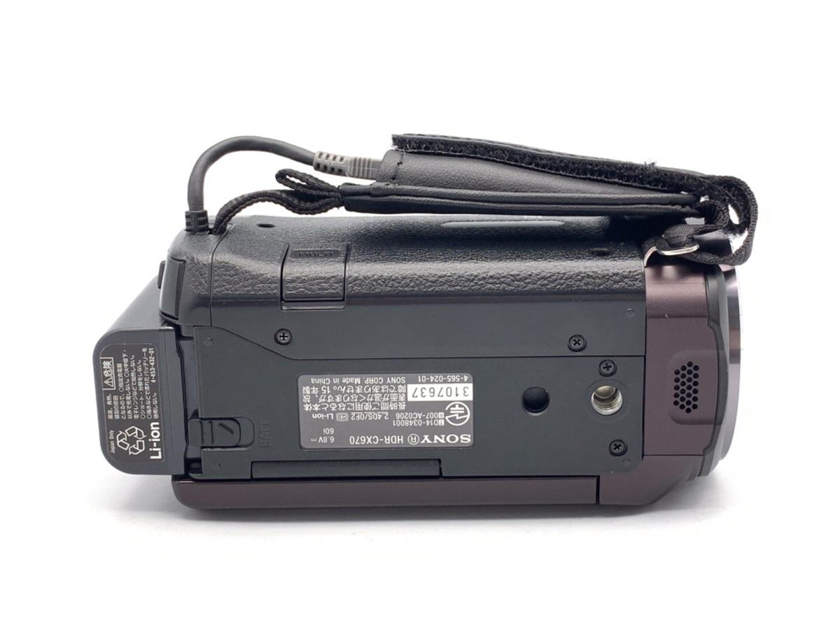 中古：A(美品)】ソニー デジタルHDビデオカメラレコーダー HDR-CX670