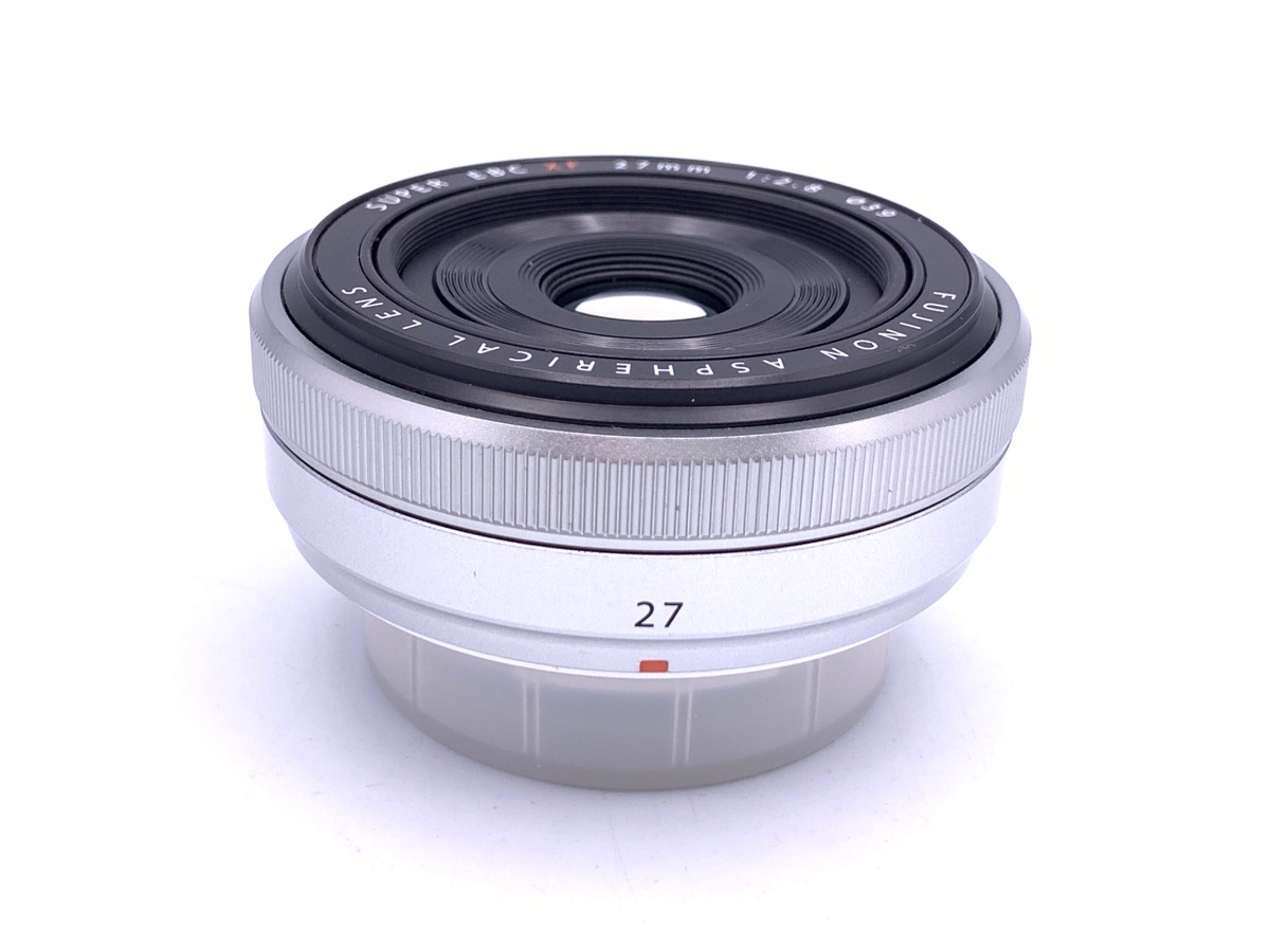 FUJIFILM フジフィルム XF 27mm F2.8 単焦点レンズ シルバー 富士