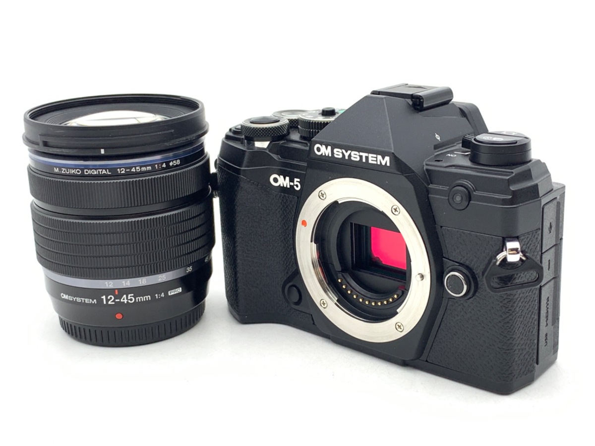 OM SYSTEM OM-5 12-45mm F4.0 PRO レンズキット [ブラック] 中古価格