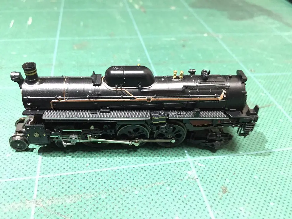 C57 180号機・門デフが 入線です。 TOMIX 2007 | NGaugeJP - 横濱模型