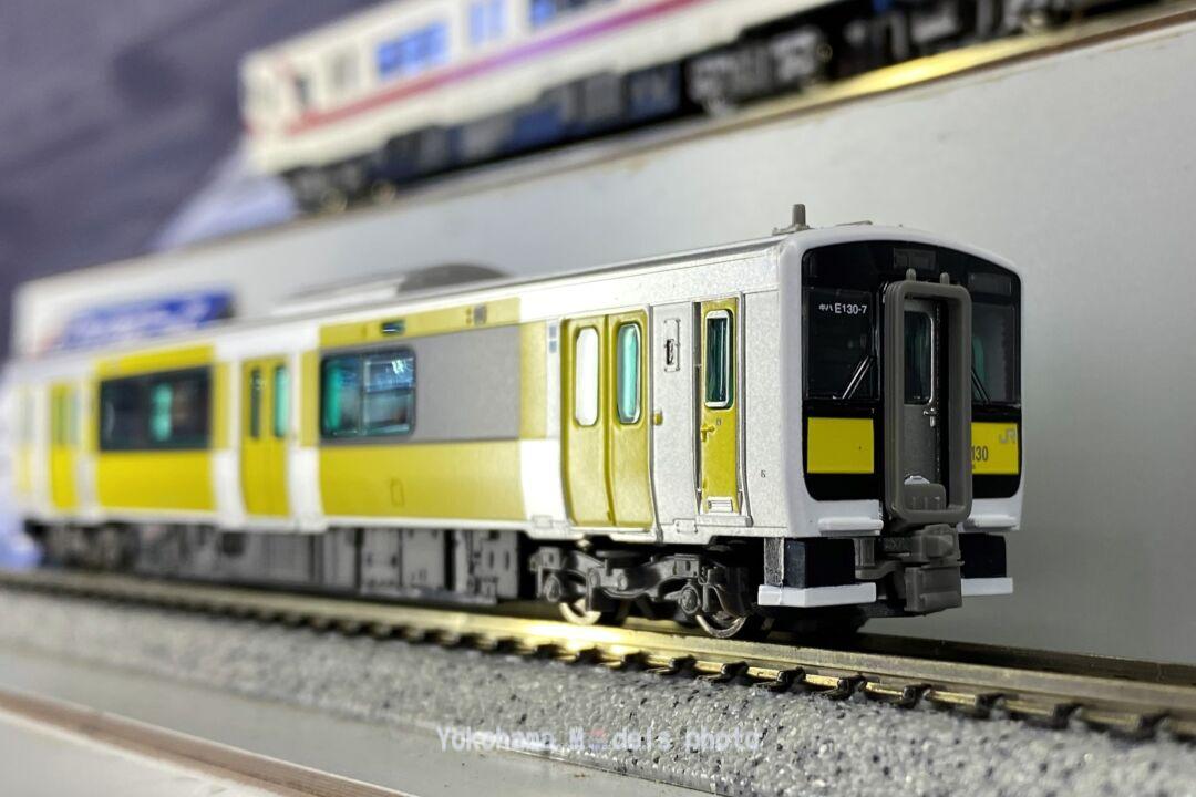 MA キハE130 Suigun Line イエローハッピートレイン 品番:A6774