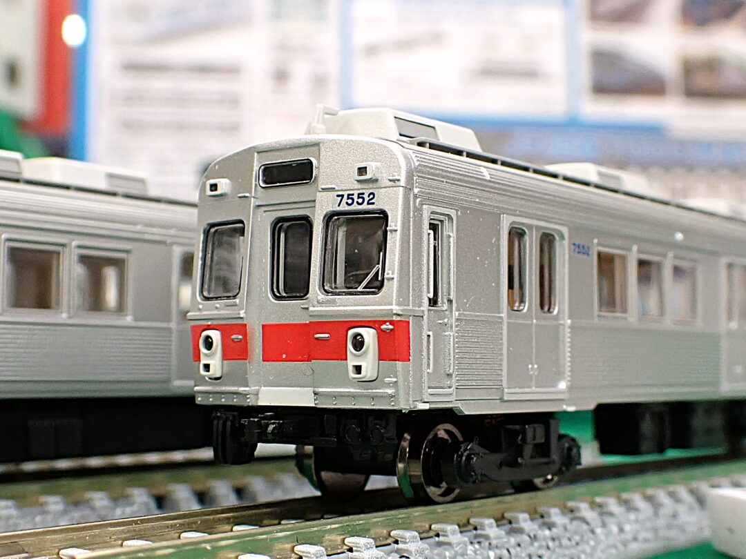 東急電鉄7200系（池上線・冷房車・赤帯）3両編成セット 50797 GREENMAX