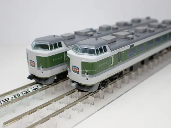 189系 特急あさま（長野総合車両所・N109編成）が入線です。 TOMIX
