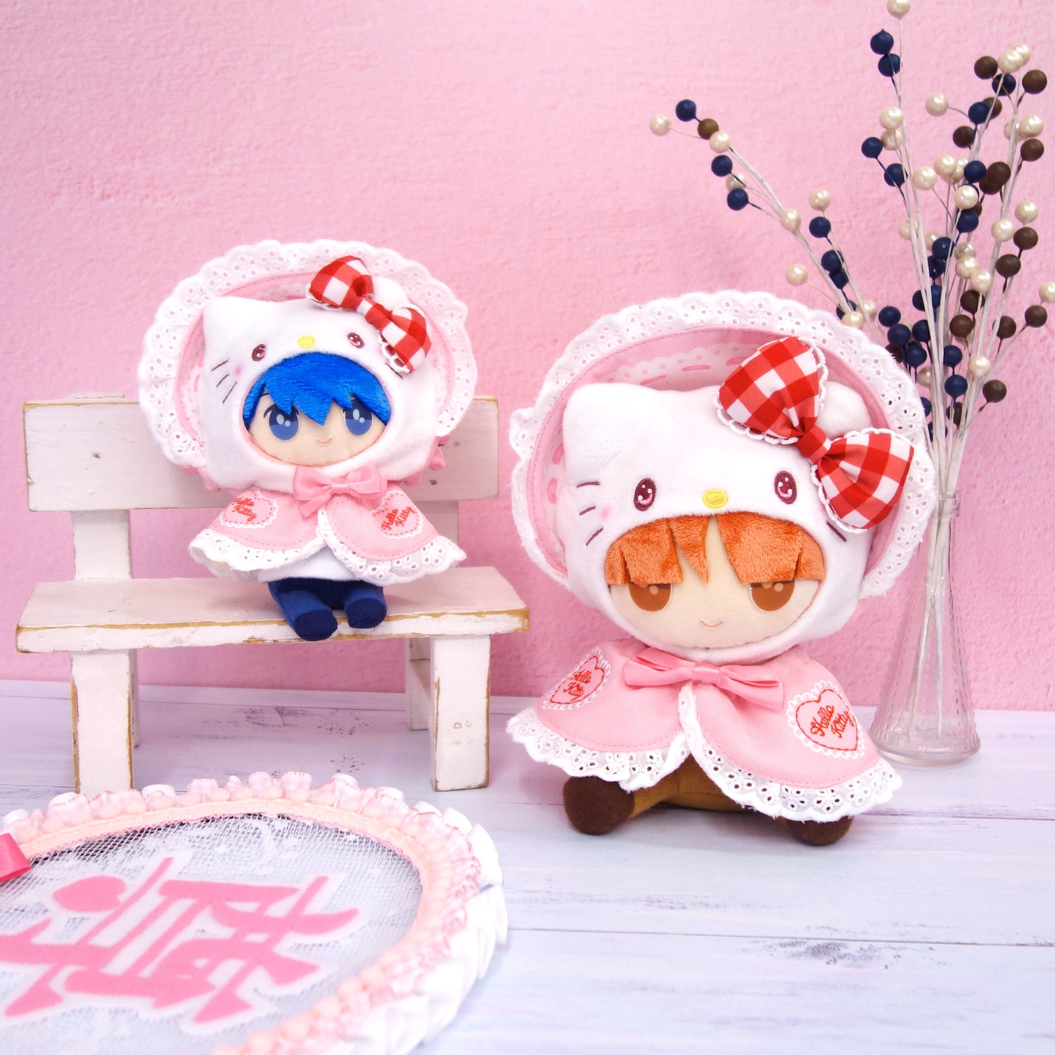 ハローキティ ぬいぐるみ(ハローキティ50周年) - Meccha Japan【ハロー