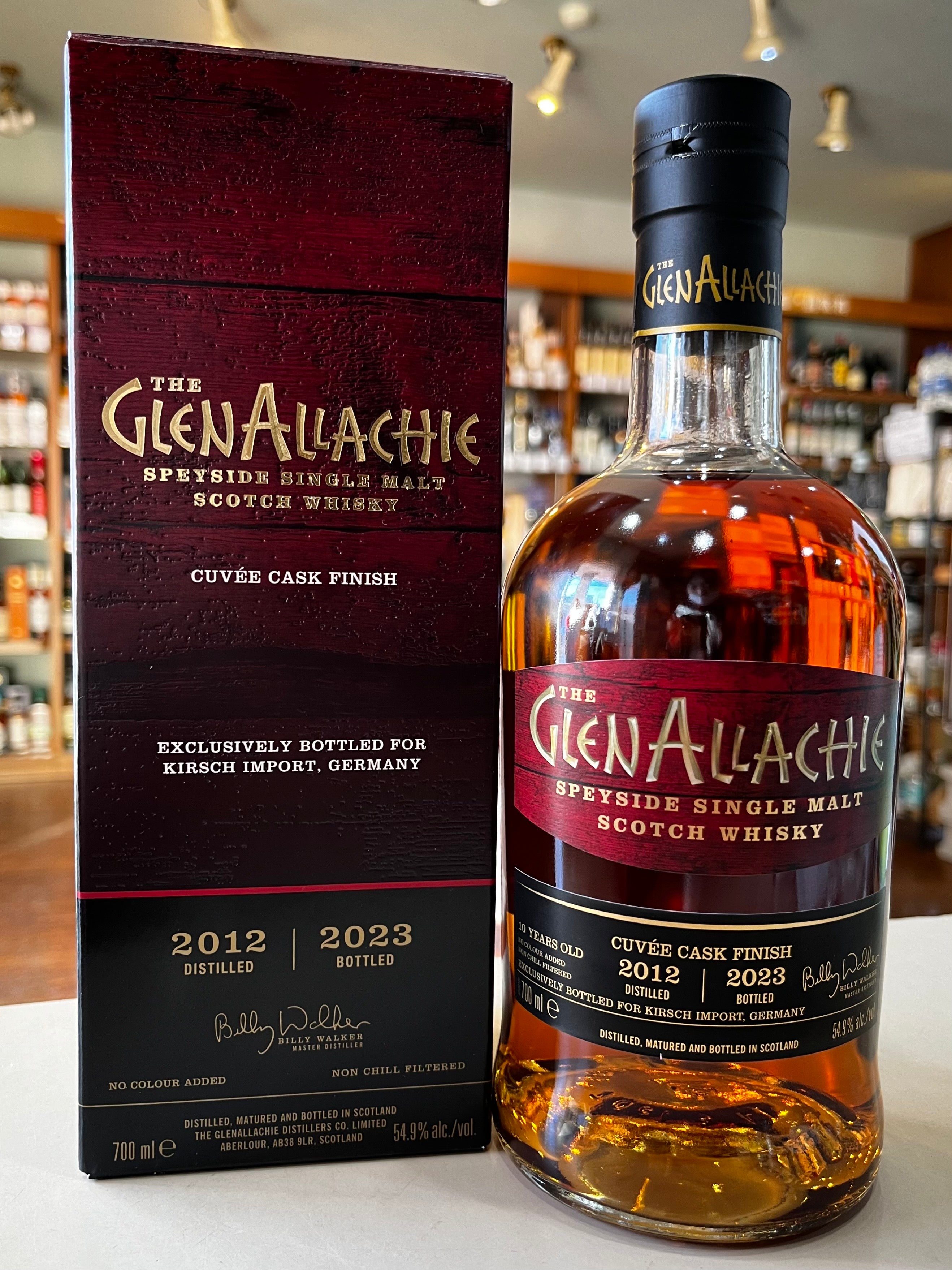 グレンアラヒ 10年 キュベカスク フィニッシュ GLENALLACHIE CUVEE