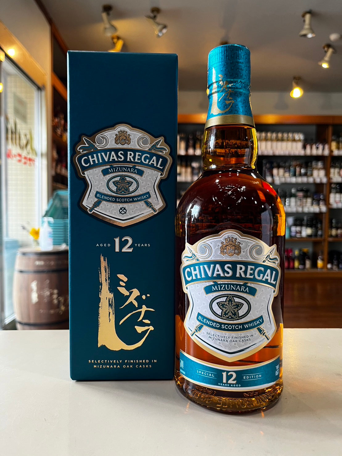 シーバスリーガル ミズナラ 12年 CHIVAS REGAL MIZUNARA AGED 12 YEARS