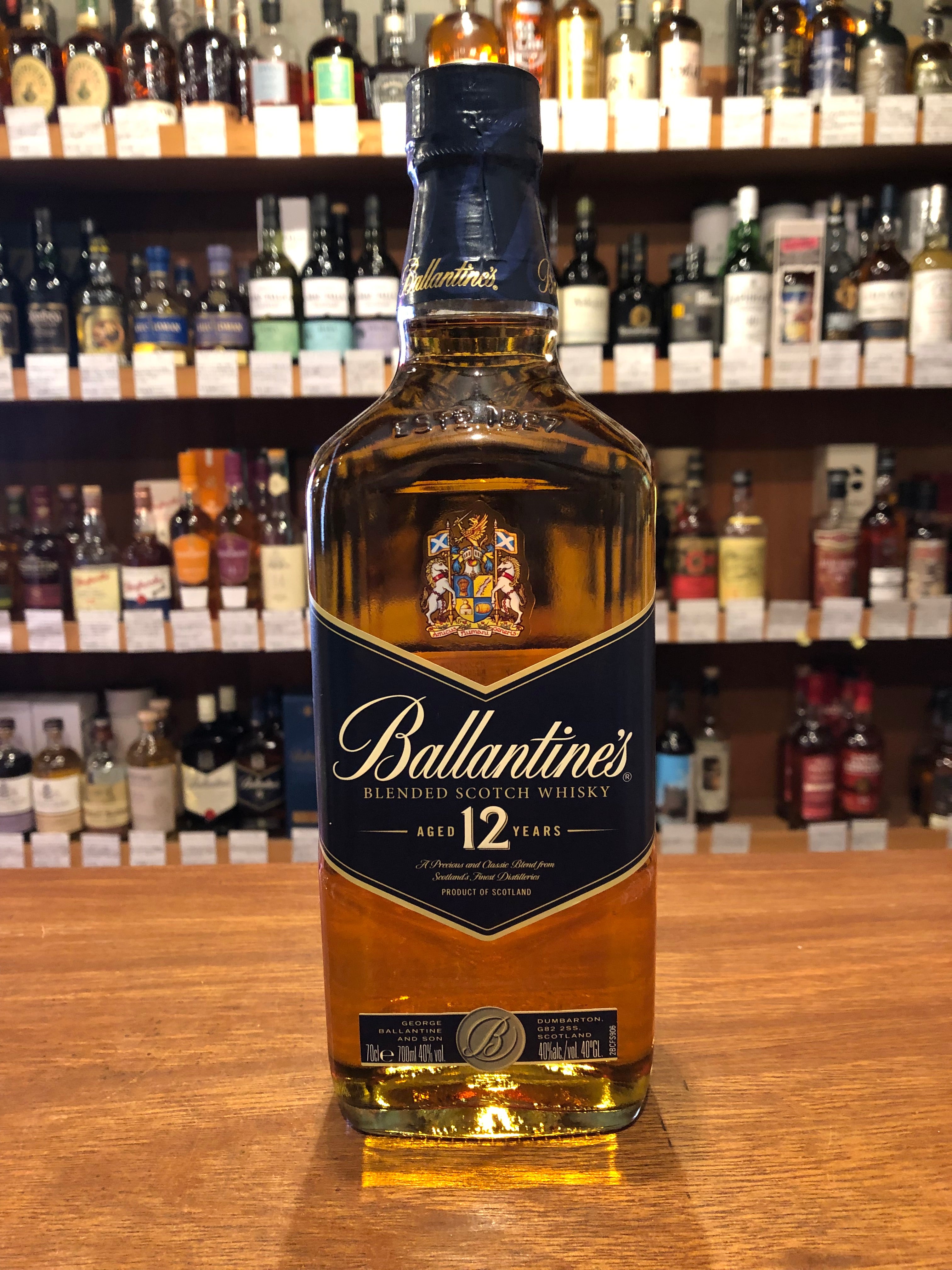 ウイスキーバランタイン 17年 ベリー オールド 2本セット 750ml 重量