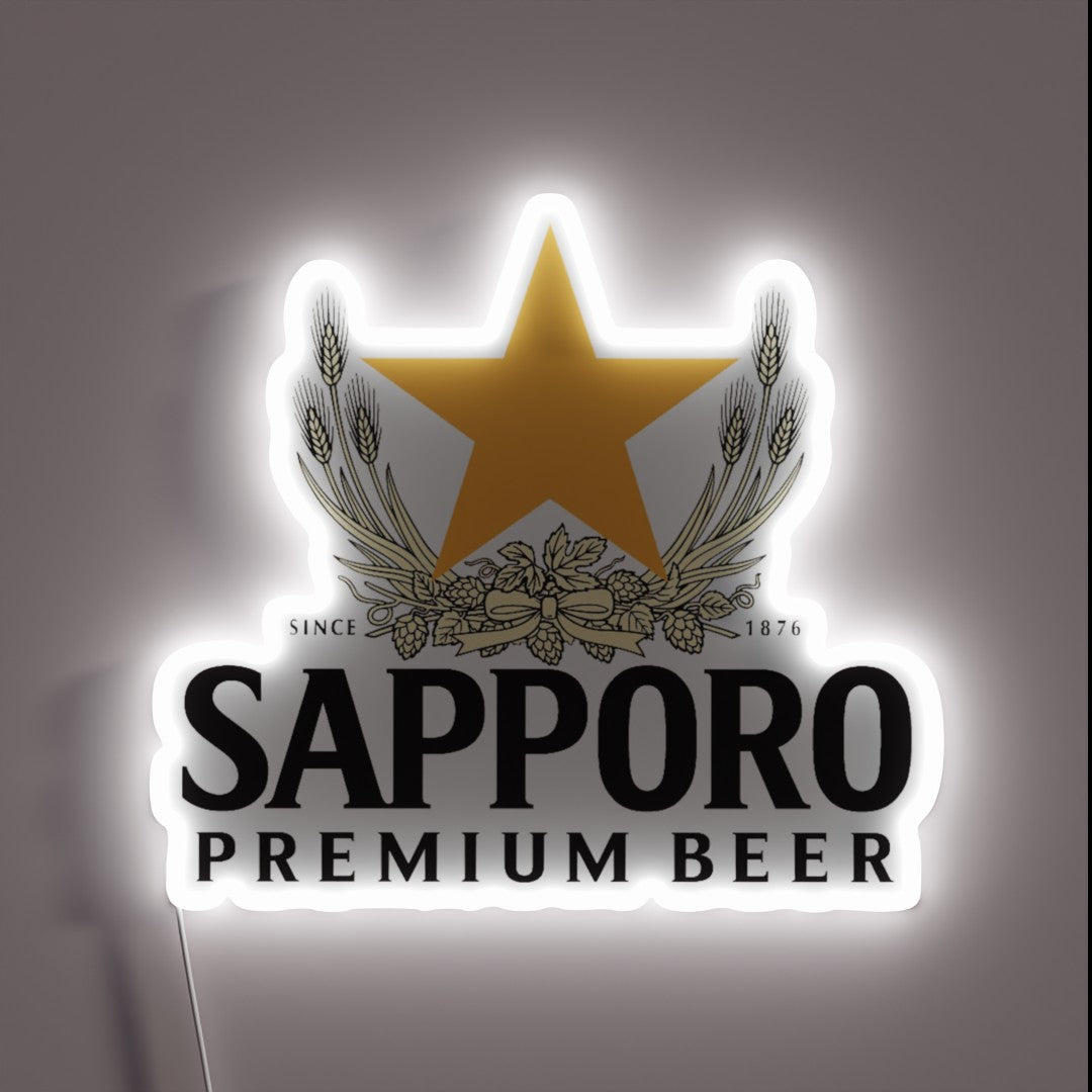 Sapporo Logo Rgb Led Sign – Neon Factory