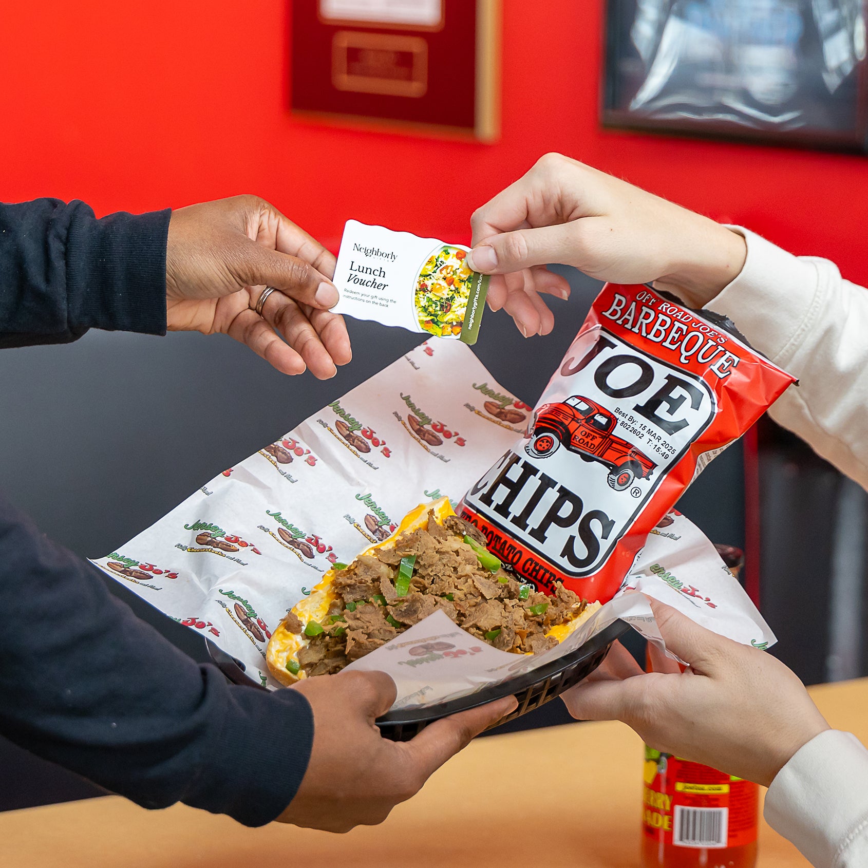 Lunch Voucher — Rochester area only – Neighborly Gifts