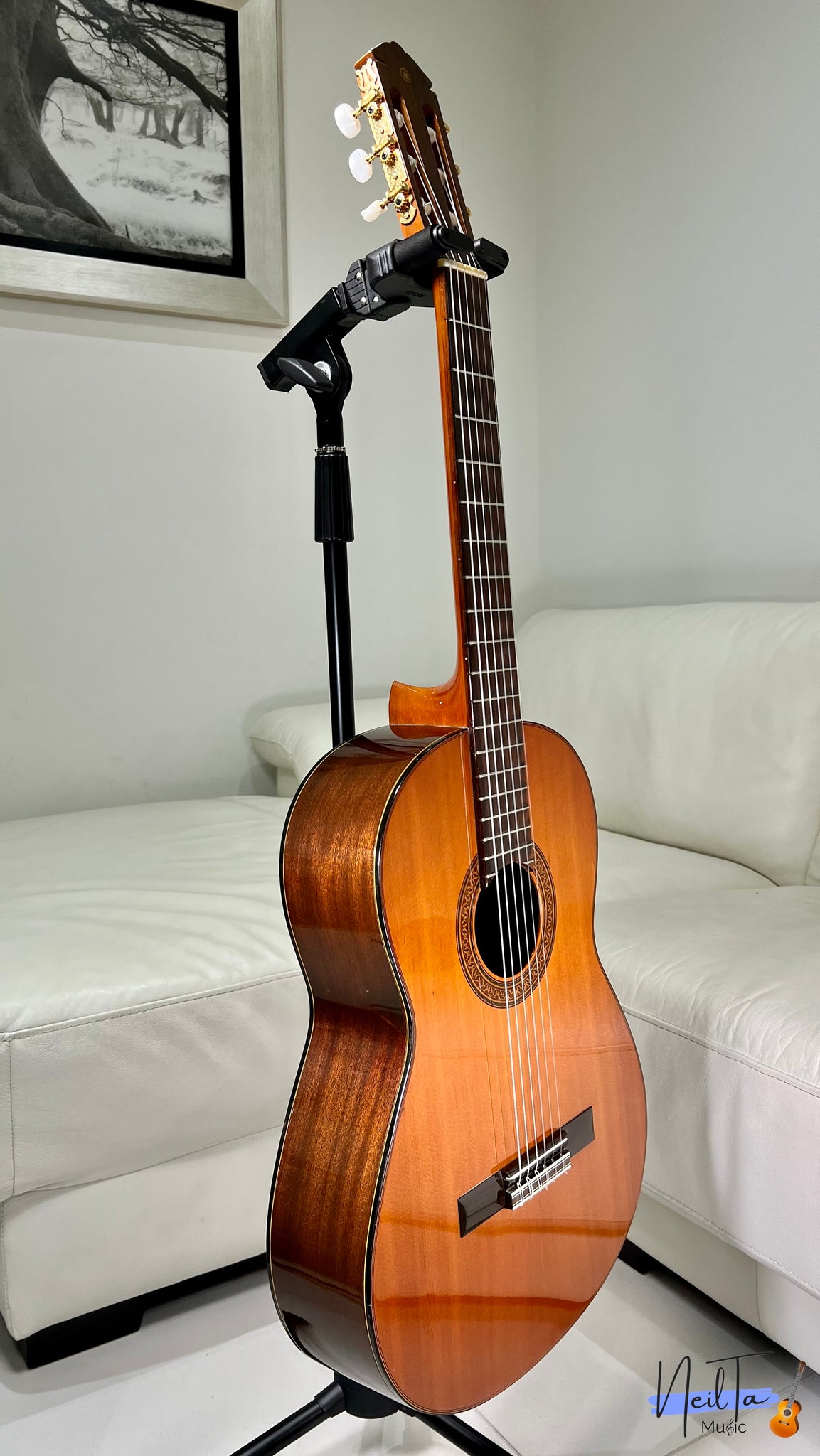 Yamaha G-100D Electric Classical Guitar (1977) – Neil Ta Music