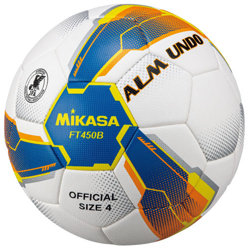 ミカサ公式通販】FT451B-YBL サッカーボール 検定球4号 貼り | MIKASA