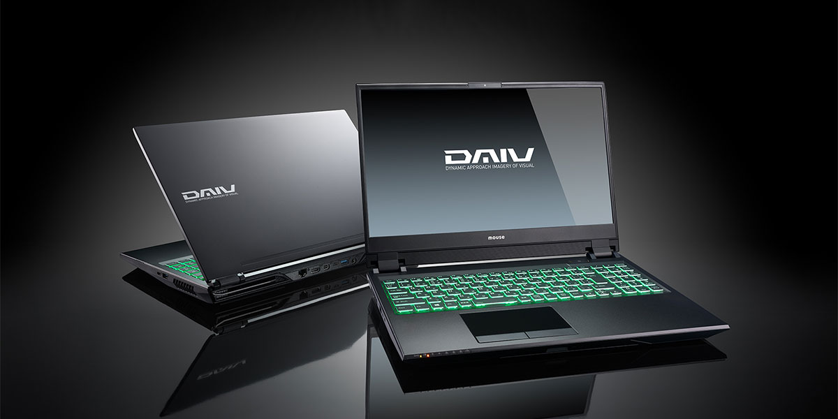 mouse】DAIV 7N フルスペックカスタム マウスコンピューターノートPC