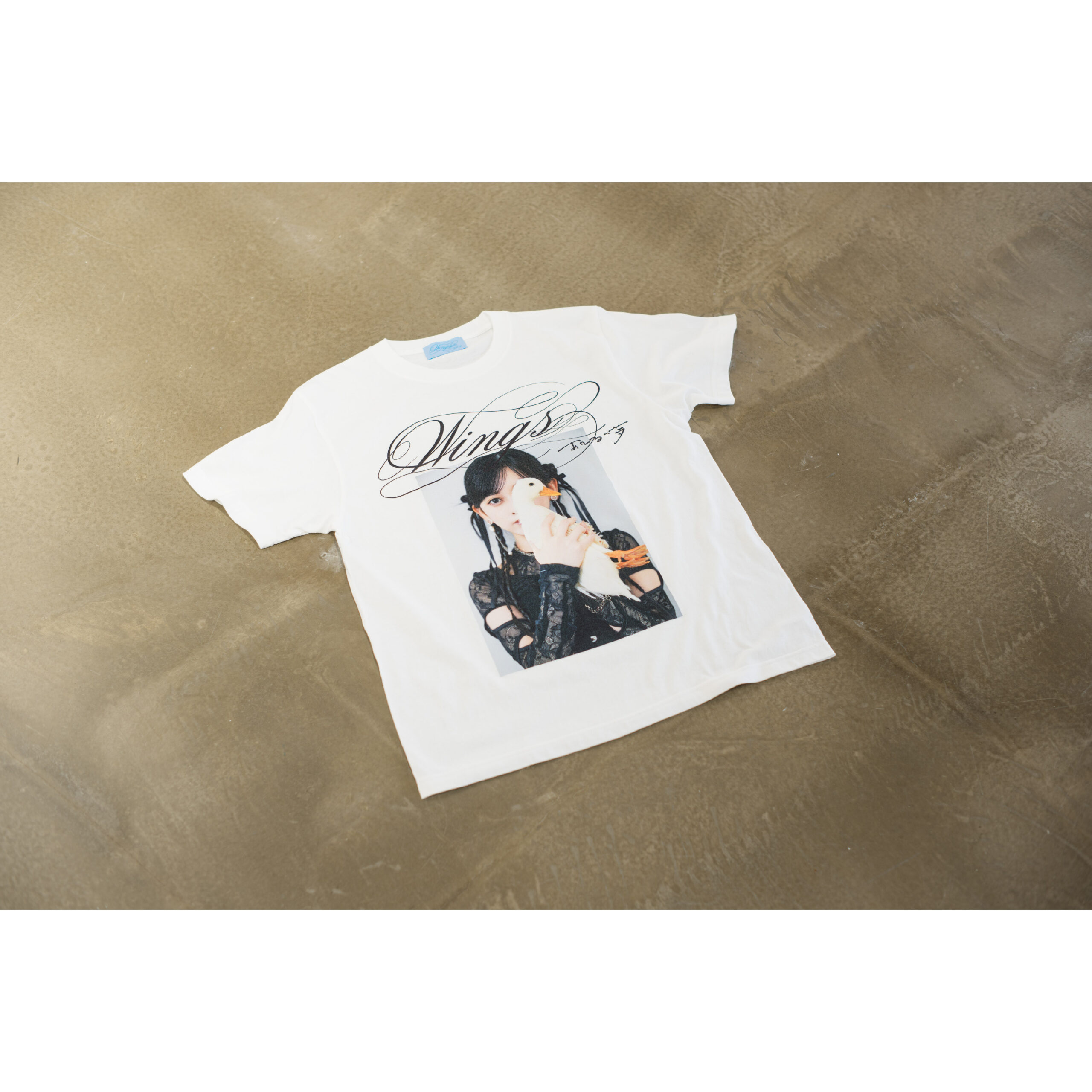 乃木坂46 池田瑛紗 個展 あひるの夢 Tシャツ Lサイズ ホワイト Wings