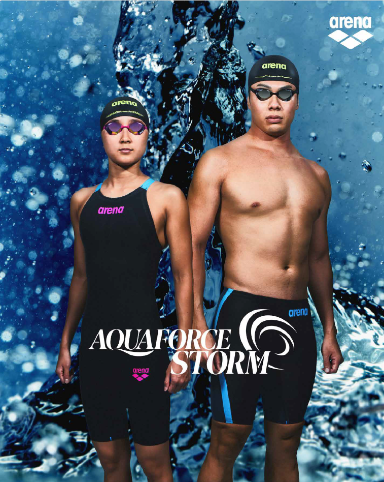 新色 AQUAFORCE STORM メンズ MF ARN4003M arena アクアフォース