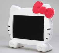 ハローキティ テレビ DY-133KT（2009年製・リモコン付き） Hello Kitty