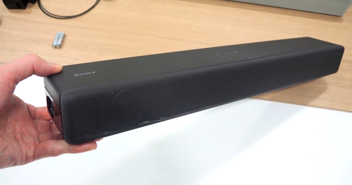 ソニー、テレビサウンドをリッチにする2万円台のサウンドバー | マイ
