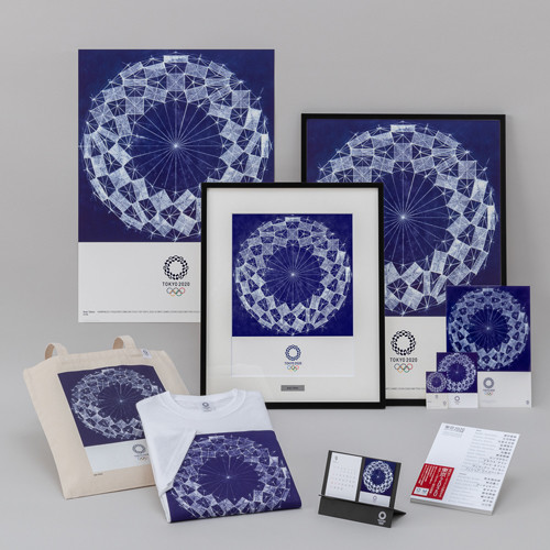 TOKYO2020 公式アートポスター 野老朝雄 パラリンピックエンブレム