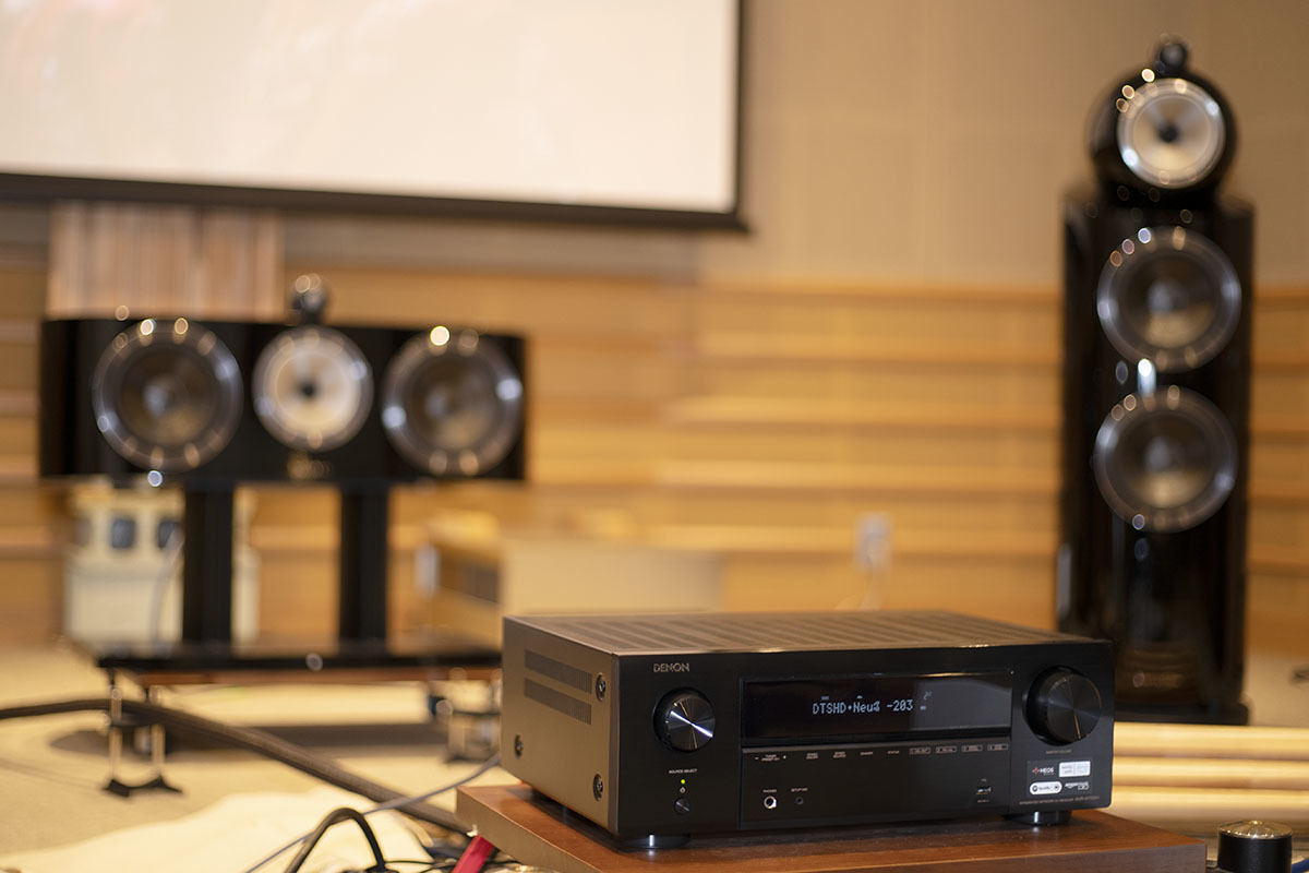 希少 DENON AVサラウンドアンプ スピーカー7点セット 5.1 DENONのAV