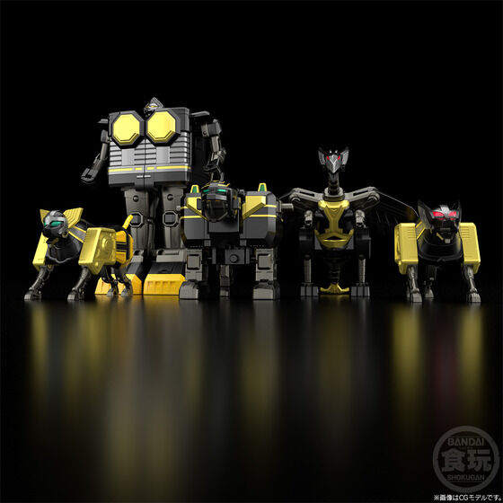 新品 バンダイ 星獣戦隊ギンガマン 獣装光セット 未開封 星獣戦隊