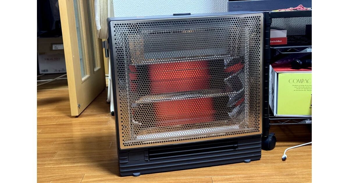 ダイキン「ハイブリッドセラムヒート」レビュー、デザイン性と安全性を