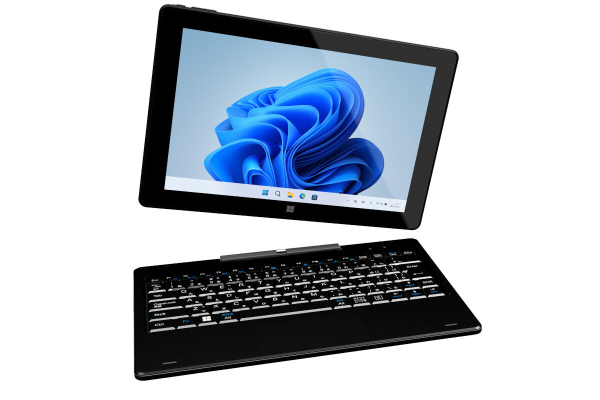 FRONTIER、Windows 11 Pro搭載ながら安価な2in1タブレット「FRT280P