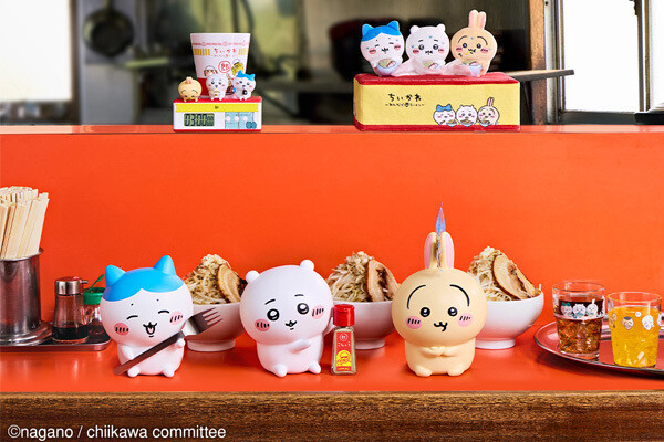 ボー(アキ坊) ちいかわ一番くじA賞2個ヌードルタイマー ハチワレ