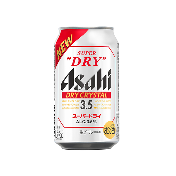 アサヒスーパードライ ＜ドライクリスタル＞（アサヒビール）2025年9月