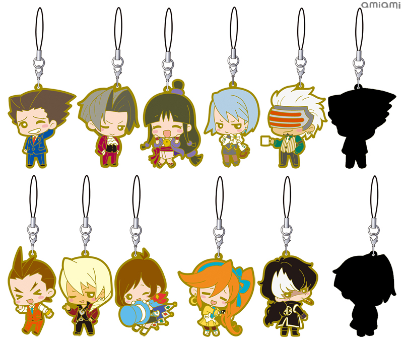 逆転裁判 ラバーストラップコレクション コンプリートBOX 御剣怜侍 成