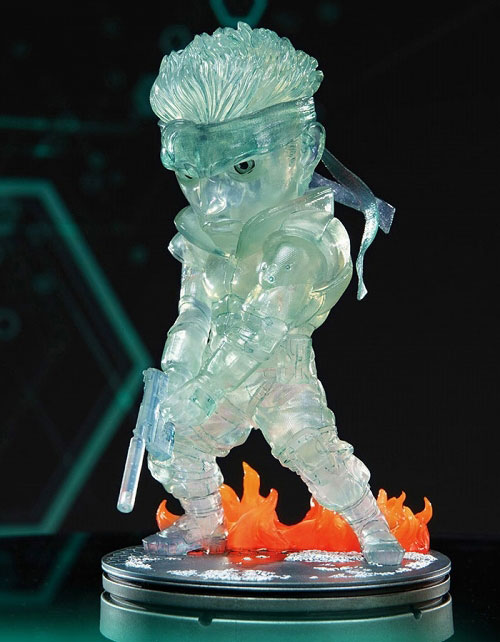 新品 超希少 メタルギアソリッド スネーク SD ステルス迷彩 ネオン