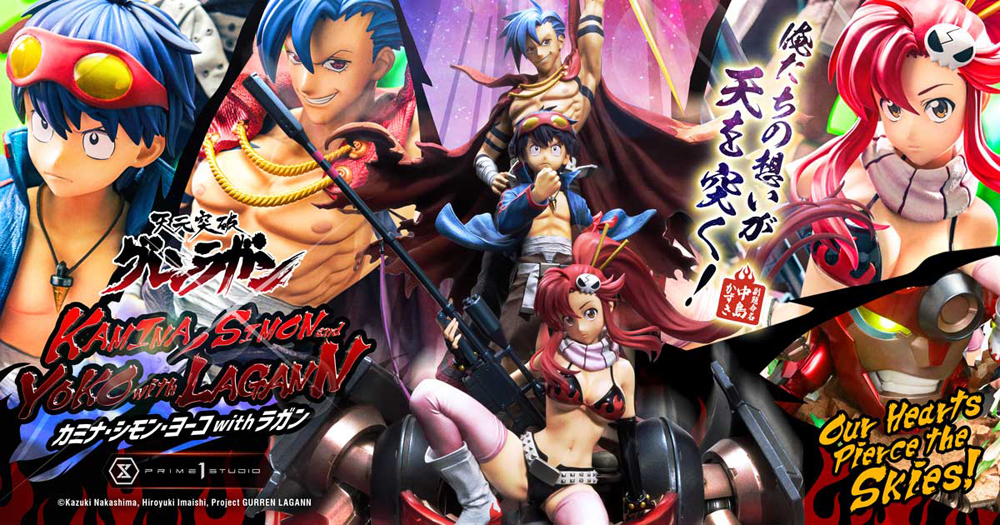 天元突破グレンラガン ブラインド缶バッジ ヨーコホログラム缶バッジ