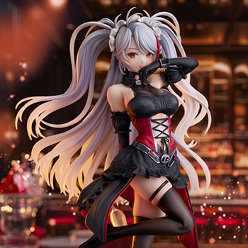 アズールレーン』より、「プリンツ・オイゲン」がドレス姿でフィギュア