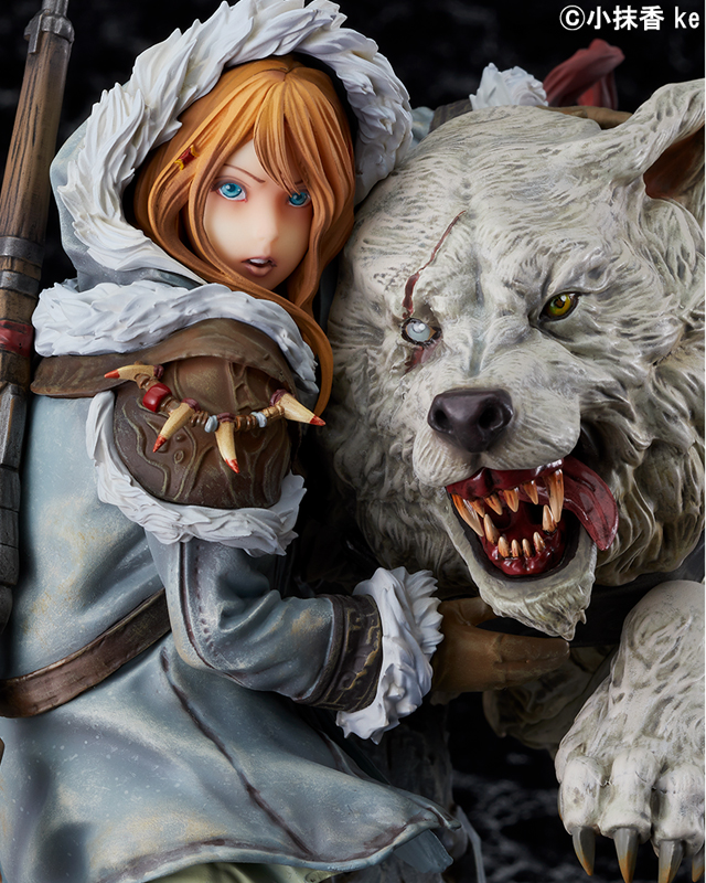 ke(小抹香)の傑作ガレージキット「北領奇譚」が完成品フィギュアとして