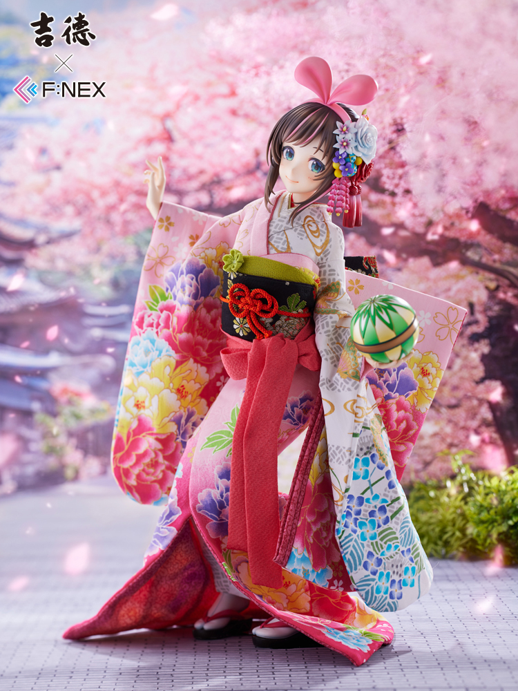 吉徳×F:NEX キズナアイ -日本人形- 1/4スケールフィギュア」が、ホビー