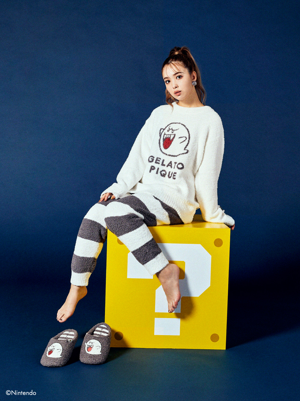 ジェラピケと『スーパーマリオ』のコラボアイテムが9月13日より先行