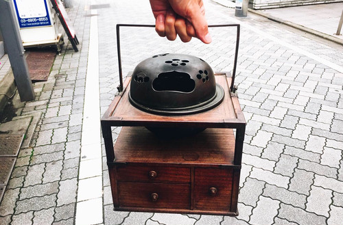 古陶器 おかめ 手炙り 火鉢 在名 時代物 総合リサイクルショップ