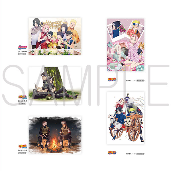 NARUTO BORUTO ナルト ボルト ポストカード 春 ぴえろ NARUTO-ナルト